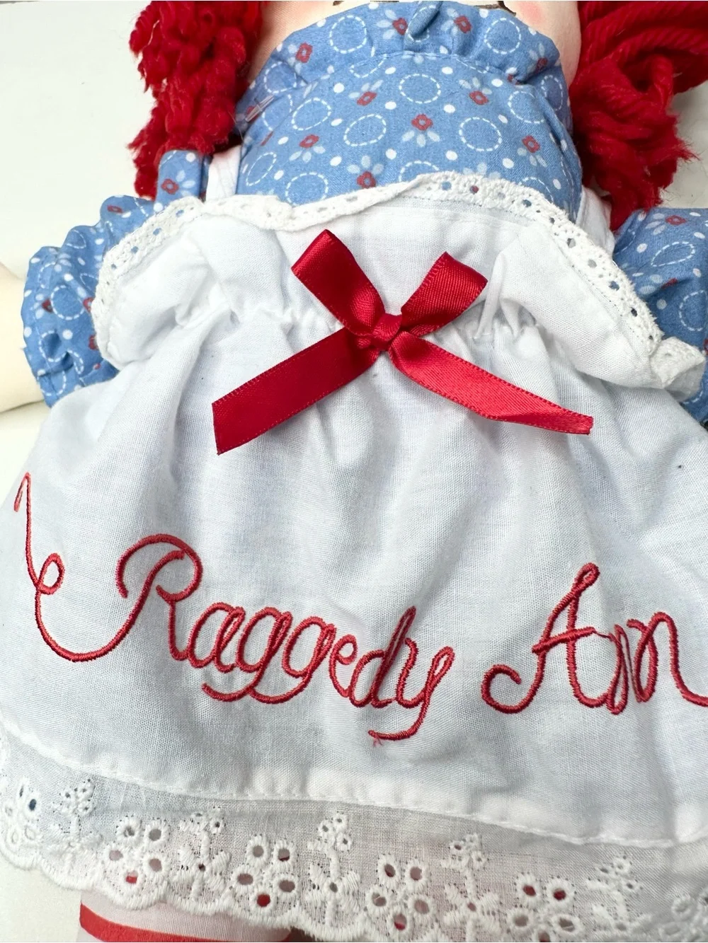 Raggedy Ann Doll- PRELOVED- aurora